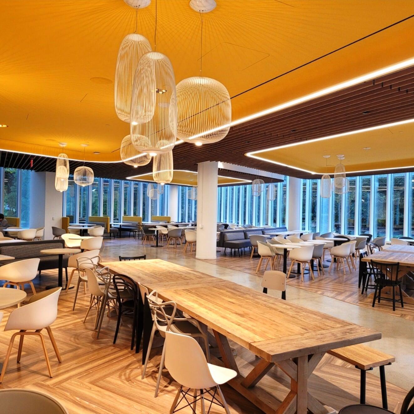 Valo Park's Stunning Dining Hall